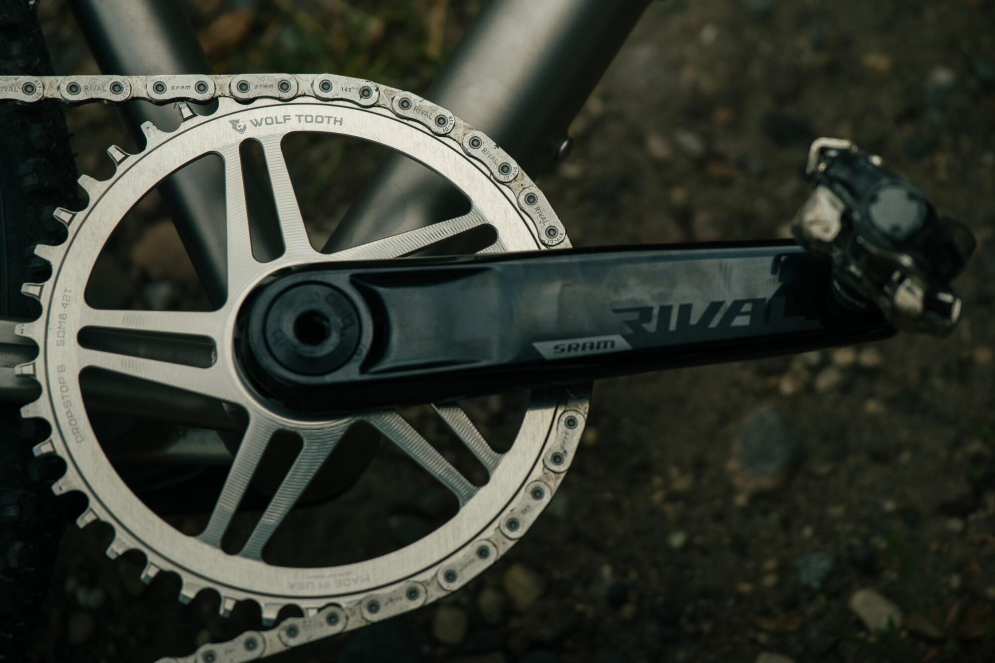 Wolf tooth launches raw silver gravel chainrings 2 2000x1333