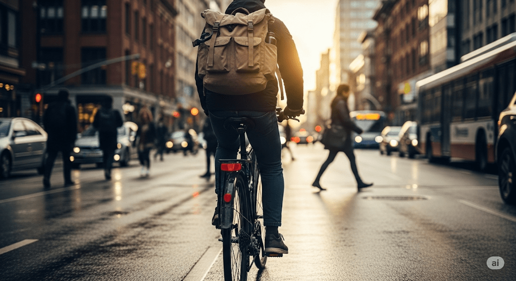 スマートな荷物運搬スタイルで自転車通勤が最高に快適に！自転車通勤のすゝめ。