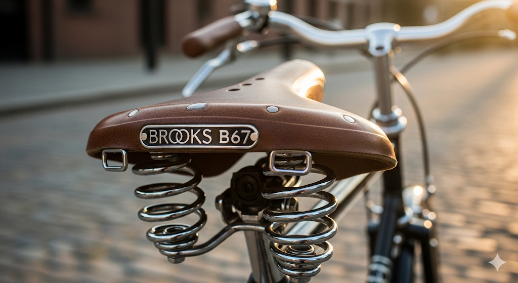 BROOKS B67：100年以上の歴史が育んだ、街乗りサドルの最高傑作