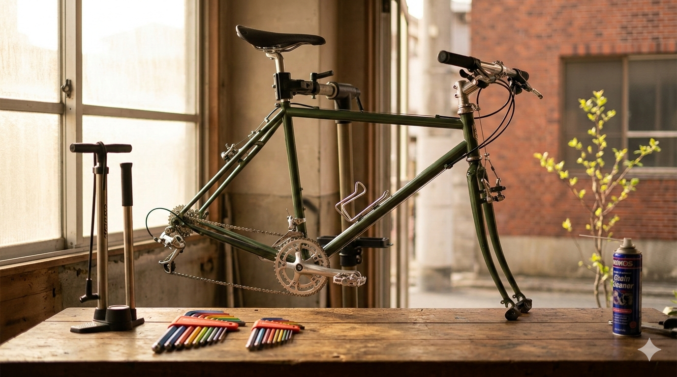 春の風に誘われて。冬の眠りから自転車を目覚めさせるためのメンテナンス・チェックポイント