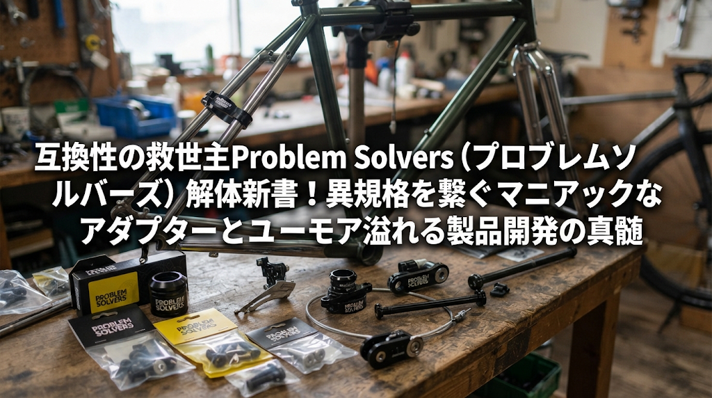 互換性の救世主Problem Solvers（プロブレムソルバーズ）解体新書！異規格を繋ぐマニアックなアダプターとユーモア溢れる製品開発の真髄