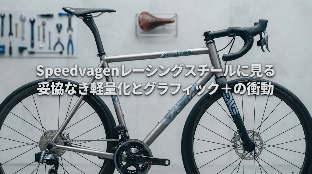 Speedvagenレーシングスチールに見る妥協なき軽量化とグラフィック＋の衝動