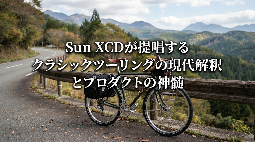 Sun XCDが提唱するクラシックツーリングの現代解釈とプロダクトの神髄