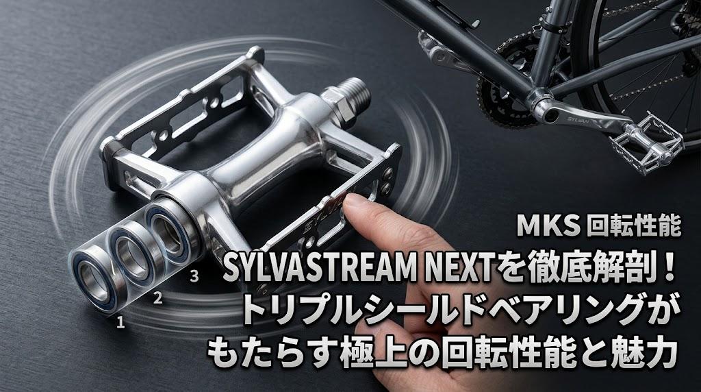 MKS SYLVAN STREAM NEXTを徹底解剖！トリプルシールドベアリングがもたらす極上の回転性能と魅力